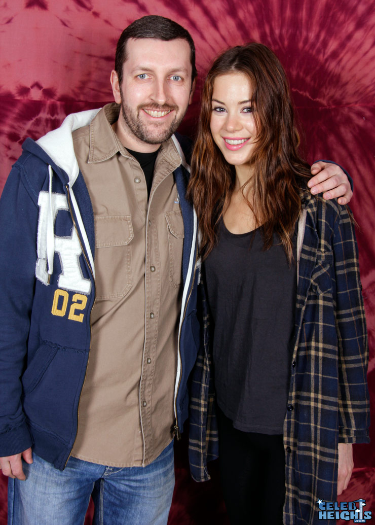 Roxanne McKee at Starfury Convention Throne Con in 2012