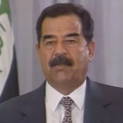 Height of Saddam Hussein