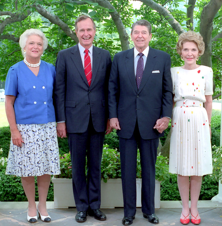 How tall is George H. W. Bush