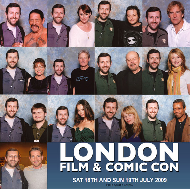 2009 London Film Comic Con Photo Shoots