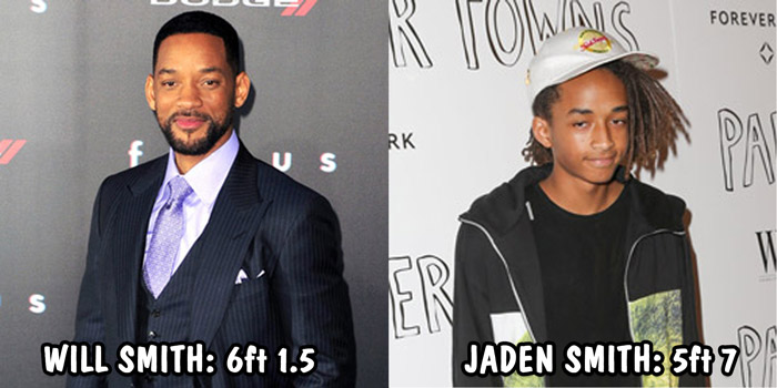 Will Smith and Jaden