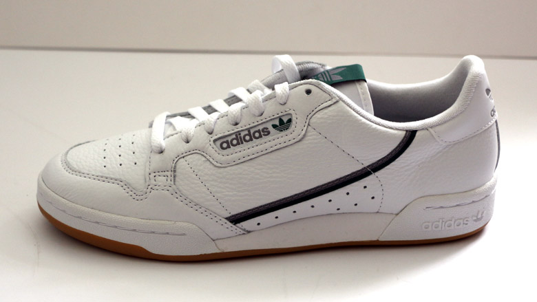 How much height do Adidas Continental 80s add?