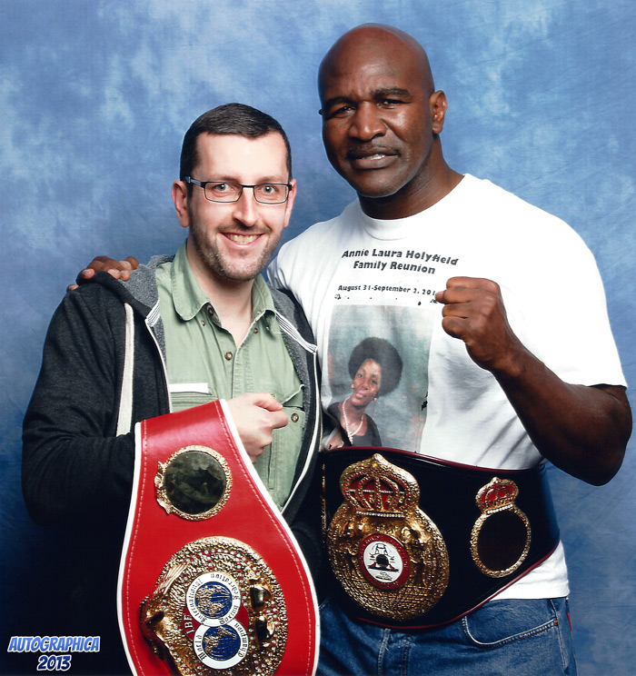 How tall is Evander Holyfield