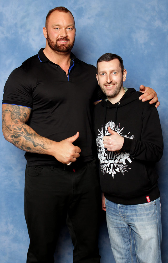 How tall is Hafthor Julius Bjornsson