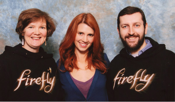 Julie McNiven at Collectormania in London