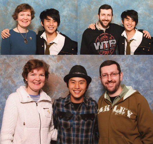 Justin Chon at Convention