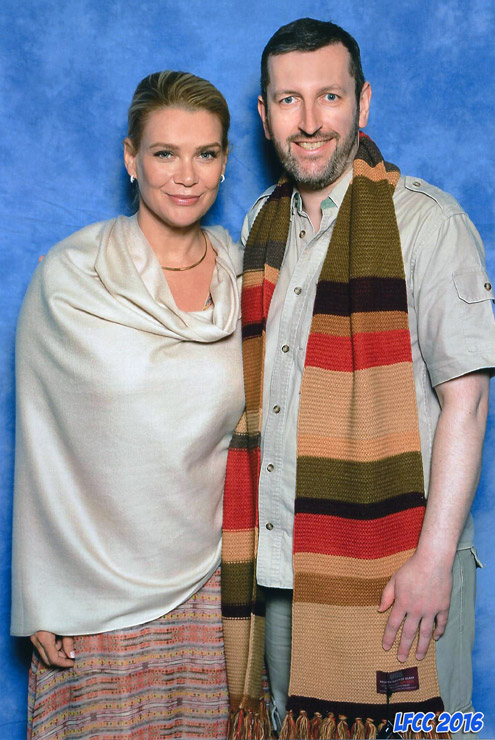 Laurie Holden at LFCC 2016 London Film Comic Con