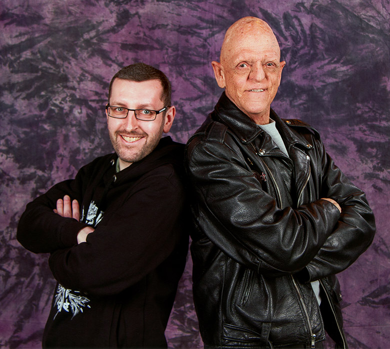 Michael Berryman at MCM Birmingham Memorabilia convention, 2014