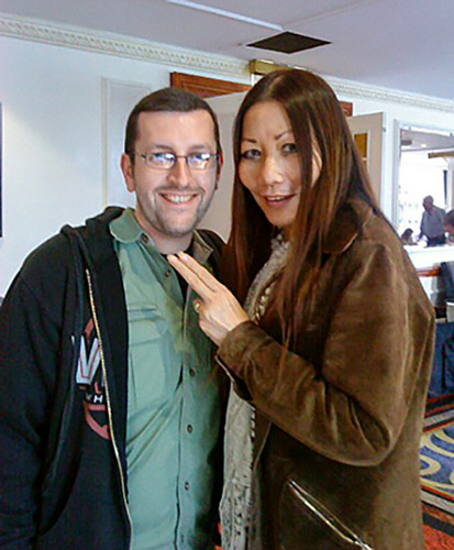 Papillon Soo at Autographica convention 2010