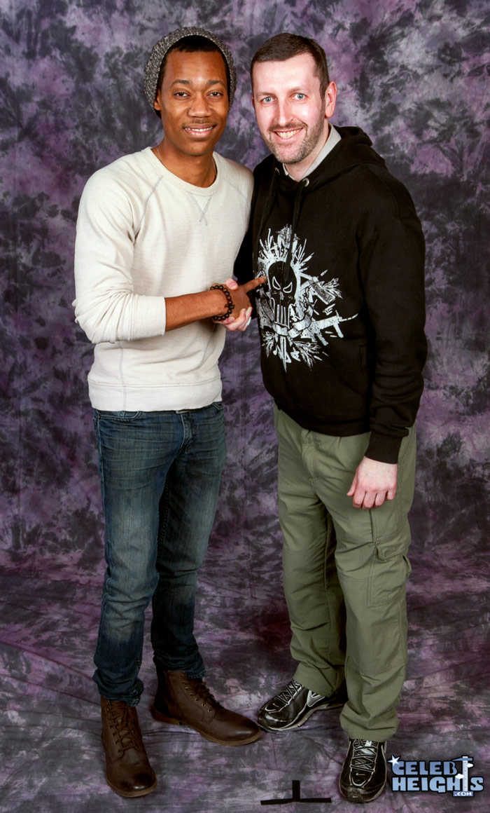 Tyler James Williams at MCM Memorabilia 2015 Convention Birmingham