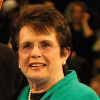 Height of Billie Jean King