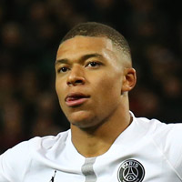 Height of Kylian Mbappé