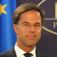 Height of Mark Rutte