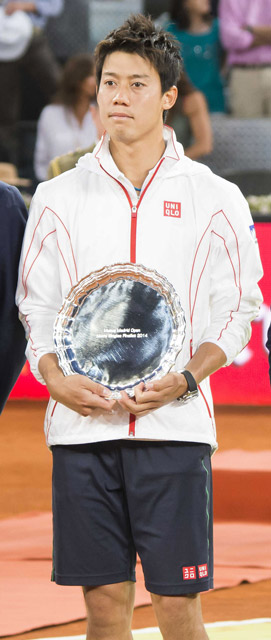 How tall is Kei Nishikori