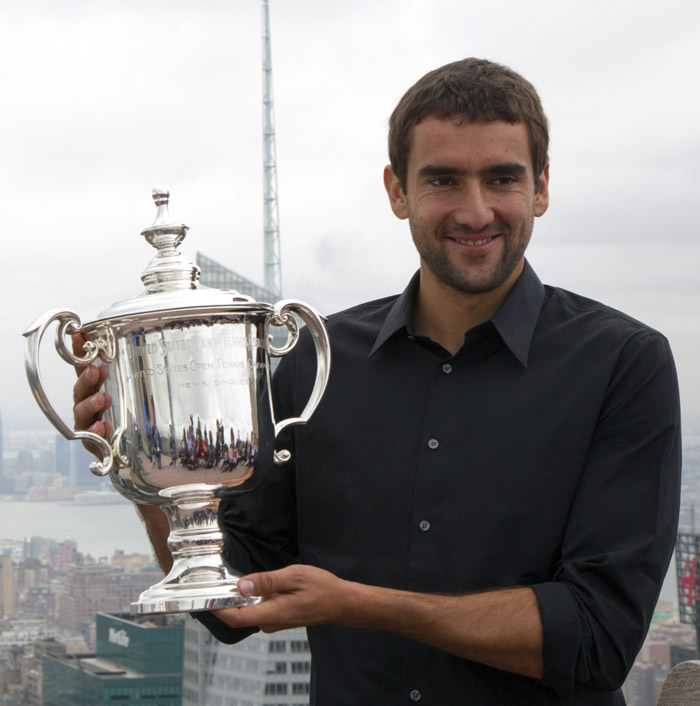 How tall is Marin Cilic