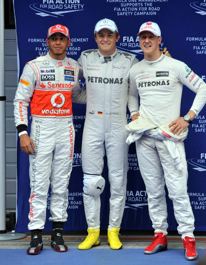 How tall is Michael Schumacher