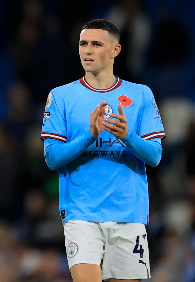 How tall is Phil Foden
