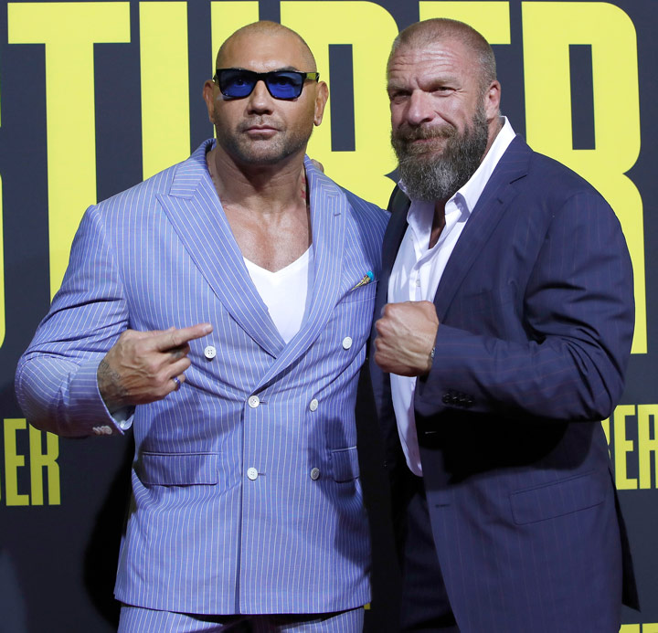 Who's Taller, Dwayne Johnson or Dave Bautista?